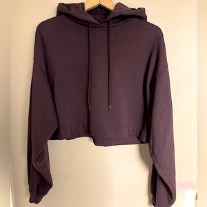 ALO Yoga Cropped Double Take Hoodie